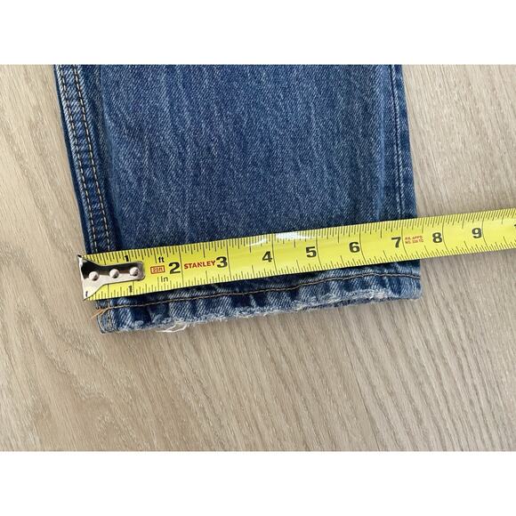 Zara Womens High Rise Straight Leg Regular Length Jeans 4 Classic Casual - Picture 5 of 6